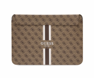 Guess PU 4G Printed Stripes Computer Sleeve 13/14" hnědý ...