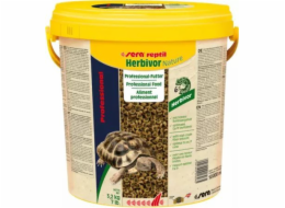 Sera Food Reptil Professional Herbivor Nature 10 l, granule - plazi