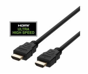 DELTACO Kabel HDMI 2.1 M/M 1m, 8K Ultra High, černý