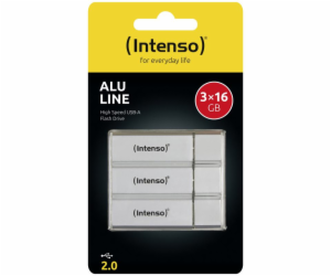 INTENSO - 3x 16GB Alu Line 3521473 silver