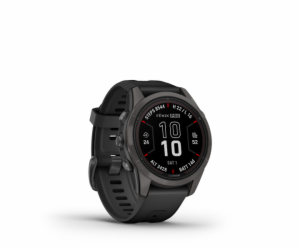 GARMIN Fénix 7S Pro, Sapphire, Solar, Black Band