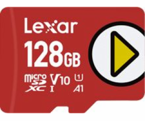 Lexar paměťová karta 128GB PLAY microSDXC UHS-I cards, čt...