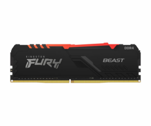 KINGSTON 8GB 3733MT/s DDR4 CL19 DIMM FURY Beast RGB