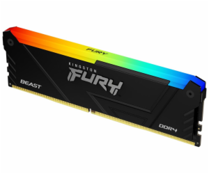 KINGSTON 8GB 2666MT/s DDR4 CL16 DIMM FURY Beast RGB