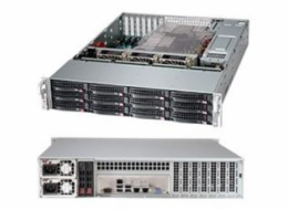 SUPERMICRO 2U chassis 8xSAS3 12Gbps+4x(NVMe nebo SAS3), 2x920W