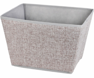 Úložný box 39x30x24 cm textil šedý KO-101001710seda