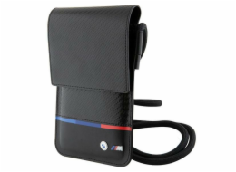 Bag BMW BMOWBPUCARTCBK Wallet Kabelka na telefon. Kolekce Carbon Tricolor Line je kombinací sofistikovaného stylu, nejvyšší úrovně estetiky při zachování záruky nejvyšší kvality zpracování. Je to skv