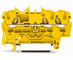 Wago 3vodičová svorkovnice 2,5mm2 žlutá TOPJOBS (2002-1306)