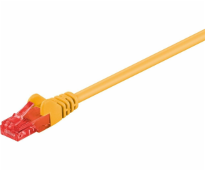 Goobay Patch cord U/UTP kat.6 CCA žlutá 20m 68403