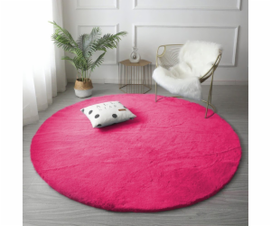 Strado Kulatý koberec Rabbit Strado 140x140 HotPink (růžový)