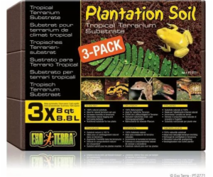 Exo Terra Plantation Soil, 3-balení, 3x 8,8L