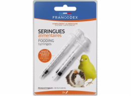 Francodex FRANCODEX Stříkačky pro krmení ptáků a malých savců (1x1ml, 1x2,5ml)