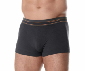 Brubeck BX10870 Pánské boxerky ACTIVE WOOL graphite M