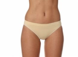 Dámské bikinové kalhotky Brubeck Comfort Cotton, béžové, velikost S (BI10020A)