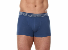 Pánské krátké boxerky Brubeck Comfort Cotton, modré, velikost XL (BX10050A)