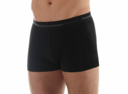 Brubeck Comfort Wool pánské boxerky, černé, velikost M (BX10430)