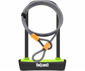 ONGUARD U-Lock zámek na kolo Neon zelený 10x1200 mm (8154GR)