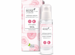 FLOSLEK Floslek Rose for Skin Rose Vitamínové sérum 3v1 na den a noc 30ml