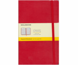 Moleskine Notes L Klasické kostkované červené