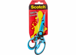 Scotch Dětské nůžky Scotch (DECO), 13 cm, ergonomické, blistr, mix barev