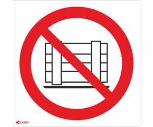 ANRO nápis Neblokujte 200 x 300 mm (IP1/C1/F)