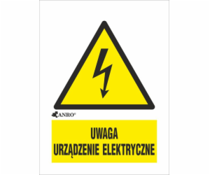 Elektrické zařízení ANRO Sign Attention 52 x 74 mm (10EOA...