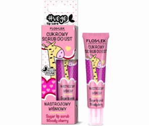 FLOSLEK Floslek Lip Care Vege Sugar Lip Scrub Moody Cherr...