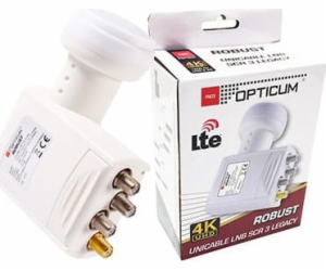 Opticum UNICABLE LNB SCR 3 konvertor pro 7 TV