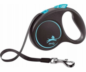 Flexi Automatic leash Black Design S 5 