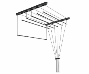 Sušák stropní 60x80 cm černý