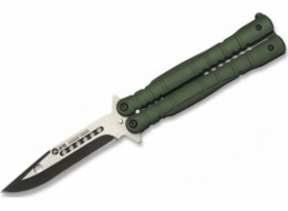 K25 Nůž motýl K25 02130 Balisong Green univerzální