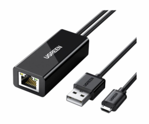 UGREEN Ethernet Adapter für TV / Chromecast Micro-USB auf...