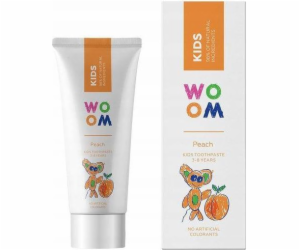 Woom WOOM PASTE KIDS 3-8l PEACH.50ml