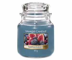 Svíčka ve skleněné dóze Yankee Candle, Lahodné moruše a f...