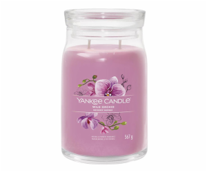 Svíčka ve skleněné dóze Yankee Candle, Divoká orchidej, 5...