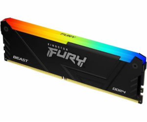 Kingston Fury Beast DIMM DDR4 16GB 2666MHz 1Gx8 RGB