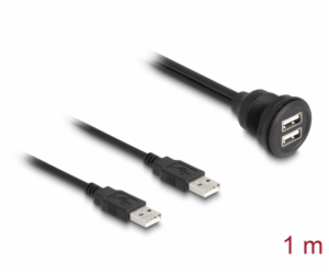 Delock - Prodlužovací šňůra USB - USB (F) do USB (F) - 1 ...