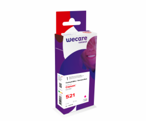 WECARE ARMOR ink kompatibilní s CANON CLi-521M,červená/ma...