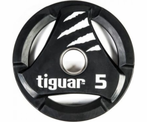 Tiguar tiguar Olympic plate PU 5 kg zátěž TI-WTPU00500