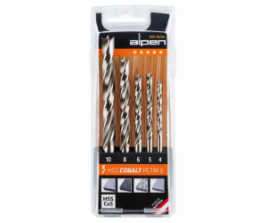 Alpen HSS-Cobalt PCTM 5-pcs