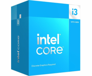 CPU INTEL Core i3-14100F, až 4.7GHz, 12MB L3, LGA1700, BOX