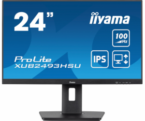 iiyama ProLite/XUB2493HSU-B6/23,8"/IPS/FHD/100Hz/1ms/Blac...