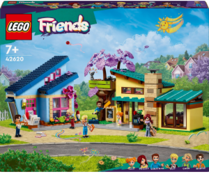  LEGO 42620 Friends Rodinný dům Ollyho a Paisleyho, stave...