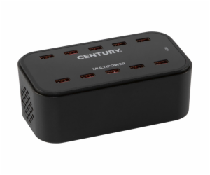 Century MULTIPOWER 10-fold USB Charger 100-240V 100W IP20