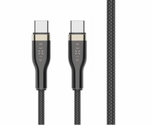 Fixed kabel USB-C/C 1.2m FIXDA-CC12-GR