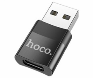 Adapter OTG HOCO UA17 z USB-C na USB konektor, černá