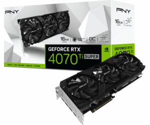 Grafická karta PNY GeForce RTX 4070 Ti SUPER Verto OC 16G...