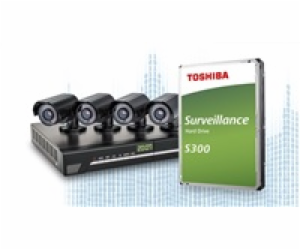 TOSHIBA HDD S300 Surveillance (SMR) 2TB, SATA III, 5400 r...