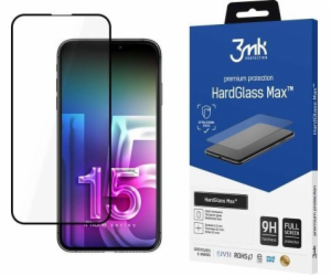 3mk tvrzené sklo HardGlass MAX pro Apple iPhone 15 Pro Ma...