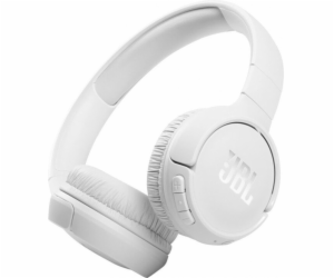 JBL Tune 570BT - white (Pure Bass, sklápěcí)